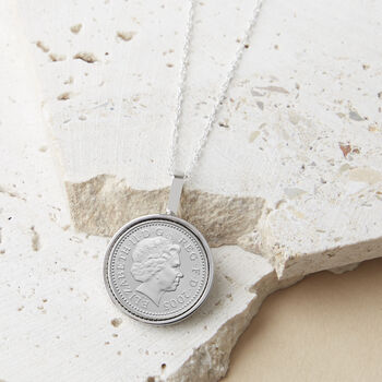 21st Birthday 2005 Five Pence Coin Necklace Pendant, 3 of 9