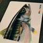 'The Mackerel' Limited Edition Spray Paint And Print, thumbnail 2 of 8