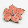 Wooden Birth Flower Brooches, thumbnail 8 of 12