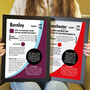 Personalised Print 40th Birthday Gift For Football Fans, thumbnail 1 of 12