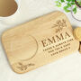 Personalised Floral Wooden Coaster Tray, thumbnail 2 of 6
