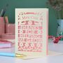 Personalised Papercut Teacher Card Thanks For Helping Me Grow, thumbnail 3 of 6
