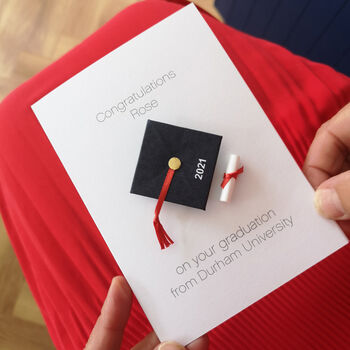 Personalised Origami Graduation Card, 2 of 4
