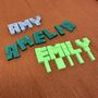 Personalised Cake Decorations For A Block Mining Fan, thumbnail 1 of 9