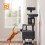 Cat Tree Multi Level Plush Condo Indoor Cats Size L Xxl, thumbnail 8 of 9