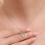 Sterling Silver Tree Pendant Necklace, thumbnail 6 of 10