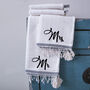 Personalised Handwoven Cotton Bath Towel, thumbnail 2 of 8