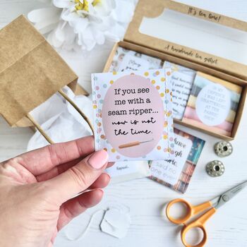 Sewing Gifts: Sewing Tea Gift | Seamstress Gift, 2 of 12
