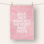 Back Once Again | Tea Towel, thumbnail 2 of 3