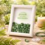 Jade Crystal Grid Framed Wall Art: Chakra Décor Gift, thumbnail 1 of 6