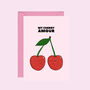 Cherry Love Anniversary Card, thumbnail 1 of 2