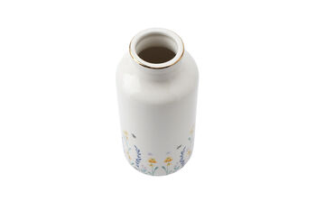 The Beekeeper Floral Ceramic Bottle Vase In Gift Box, 4 of 6