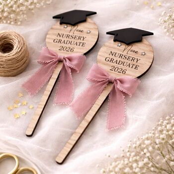 Personalised 2026 Nursery Graduation Keepsake Wand, 4 of 7