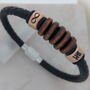 Wooden Rings Bracelet For 5th Anniversary, thumbnail 2 of 6