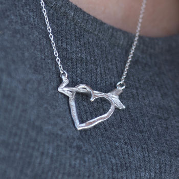 Love Struck Silver Arrow And Heart Necklet, 2 of 6