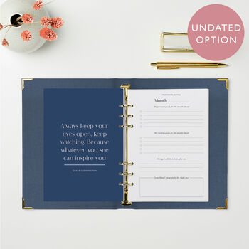 Personalised Create Your Future Life Planner, 7 of 12