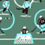 Personalised Ice Hockey Illustrated Print, thumbnail 4 of 4