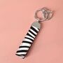 Animal Print Faux Leather Strap Keyring, thumbnail 6 of 6
