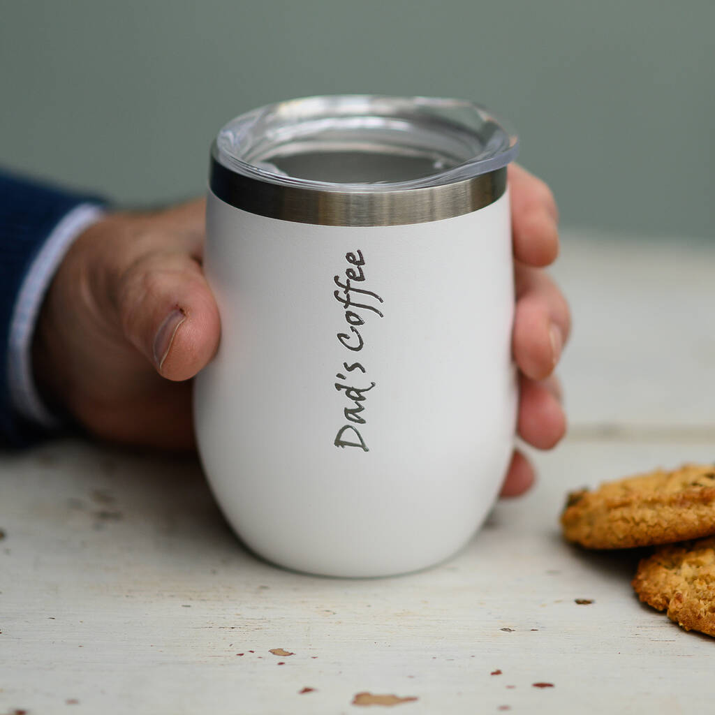 travel coffee mug with picture