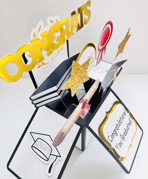 2025 Graduation Congratulations 3D Card, 4 of 7