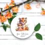 Personalised Tiger And Child Mother's Day Decoration, thumbnail 2 of 2