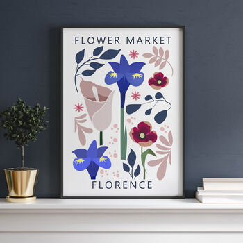 Flower Market Prints Set Of Six, 3 of 12