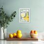 Bobble Frame Limoncello Spritz Print, thumbnail 6 of 6