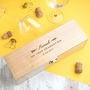 Personalised Graduation Wine Box, thumbnail 1 of 4