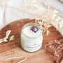 Mindfulness Crystal Candle Gift With Amethyst, Soy Wax, thumbnail 3 of 4