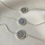 Personalised Sterling Silver Diamond Bracelet, thumbnail 4 of 8