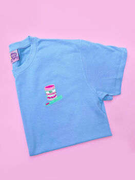 90s Cherries Scented Embroidered T Shirt / Sweatshirt, 2 of 3