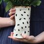 Personalised Polka Dot Ceramic Vase, thumbnail 1 of 4