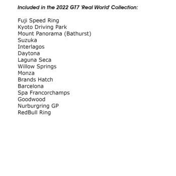 Gran Turismo Seven 'Real World' Collection, 10 of 10