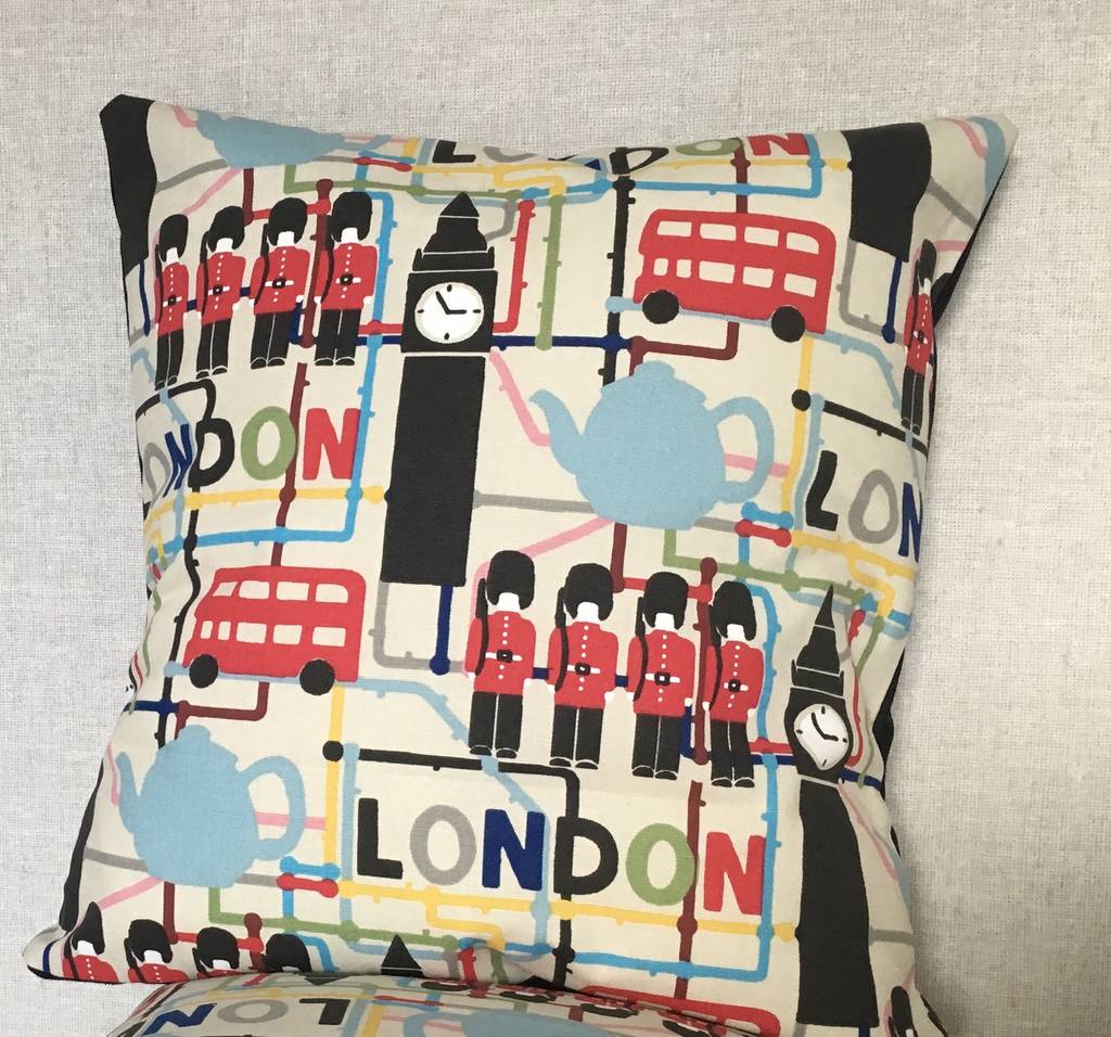 London Cushion Cover, 1 of 2