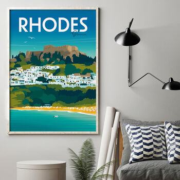 Rhodes Art Print, 4 of 4