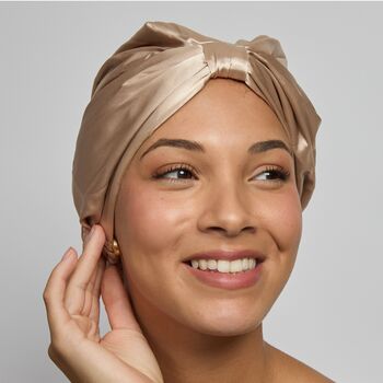 Silver Cloud Hair Wraps Infused With Silver Ions Caramel, 4 of 7