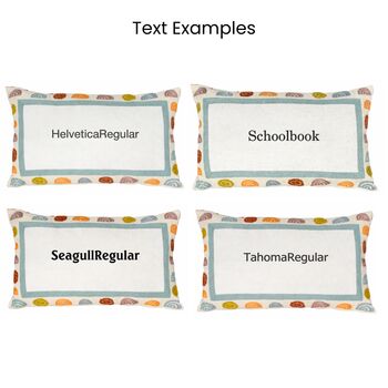 Personalised Embroidered Nursery Pillow, 3 of 10