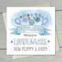 New Mummy And Daddy Baby Congratulations Card, thumbnail 3 of 4