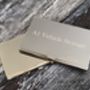 Personalised Engraved Business Card Holder, thumbnail 6 of 8