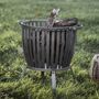 Forge Industrial Raw Metal Fire Pit, thumbnail 3 of 7