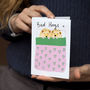 'Bed Hogs' Hedgehogs Valentine Or Anniversary Card, thumbnail 1 of 3