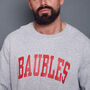 Men's Baubles Christmas Jumper Sweatshirt, thumbnail 3 of 8