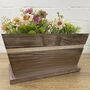 Personalised Wooden Pot Planter, thumbnail 1 of 10