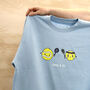 Personalised Daddy And Me Tennis Lover Sweatshirt, thumbnail 2 of 4