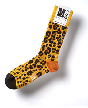 Endangered Leopard Spot Fine Sock, 3 of 9