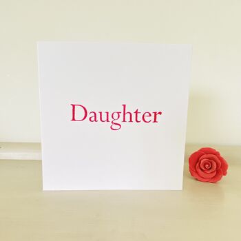 Daughter Handmade Birthday Card, 3 of 3