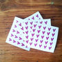Tiny Purple Heart Stickers, thumbnail 1 of 1