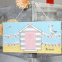 Personalised Family Beach Hut Canvas Sign, thumbnail 3 of 11