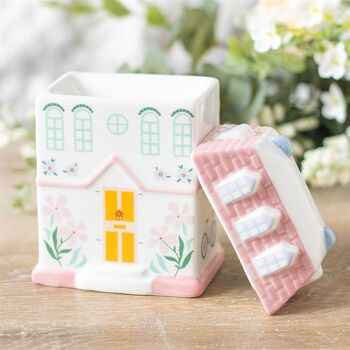 Pastel House Oil Burner And Wax Warmer, 2 of 2