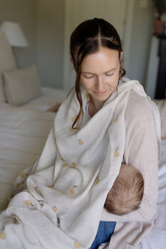 Pears Large Swaddle Muslin, 3 of 8